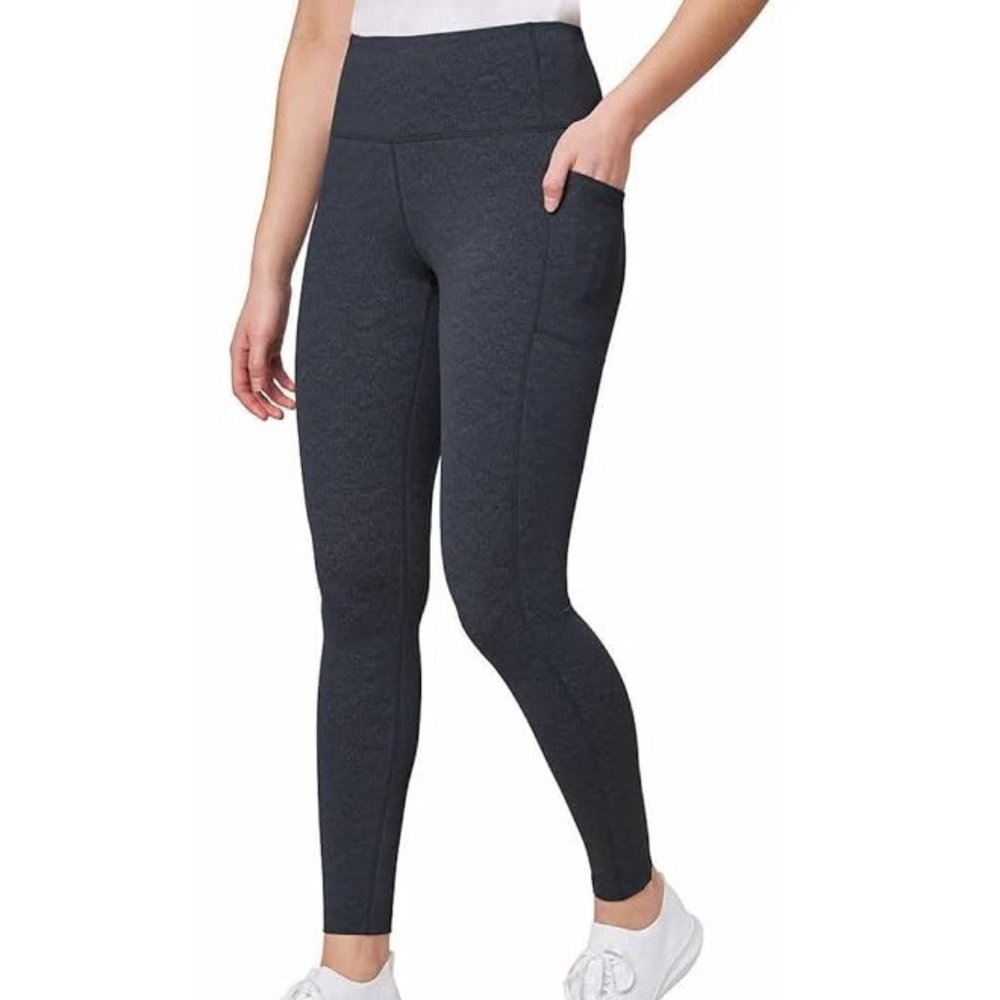 NWT Mondetta Women's Midweight High Waisted Active Legging Size S $65 9C023